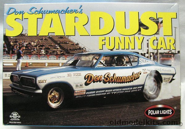 Polar Lights 1/25 Stardust 1968 Plymouth Barracuda Funny Car - Don Schumacher, 6503 plastic model kit